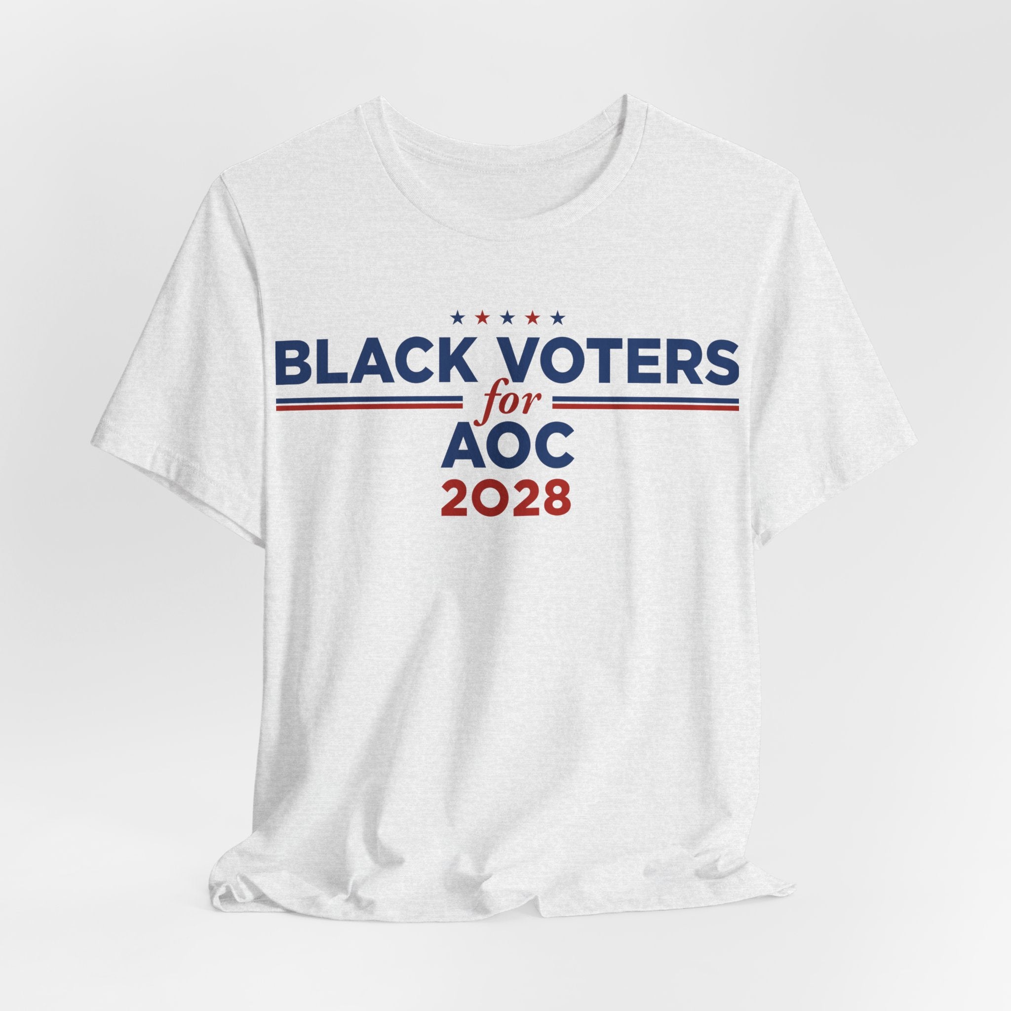 Black Voters for AOC Campaign T-Shirt for President 2028