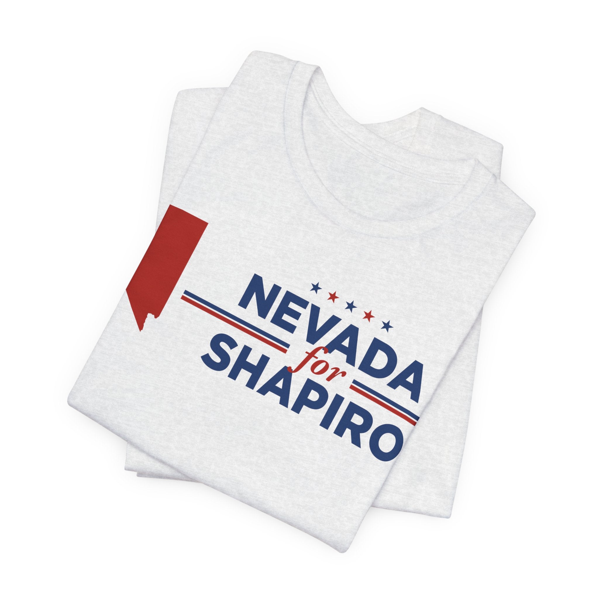 Nevada for Josh Shapiro for President Campaign T-Shirt 2028