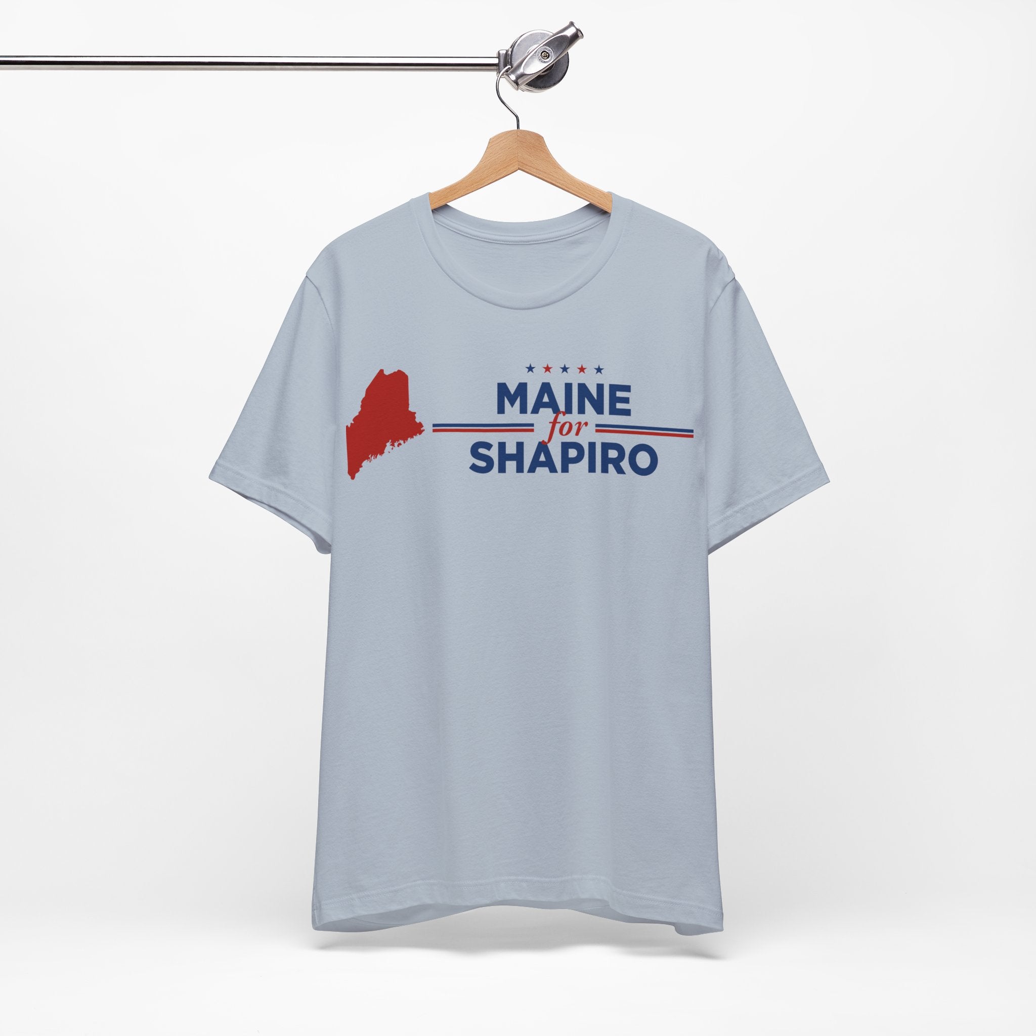 Maine for Josh Shapiro for President Campaign T-Shirt 2028