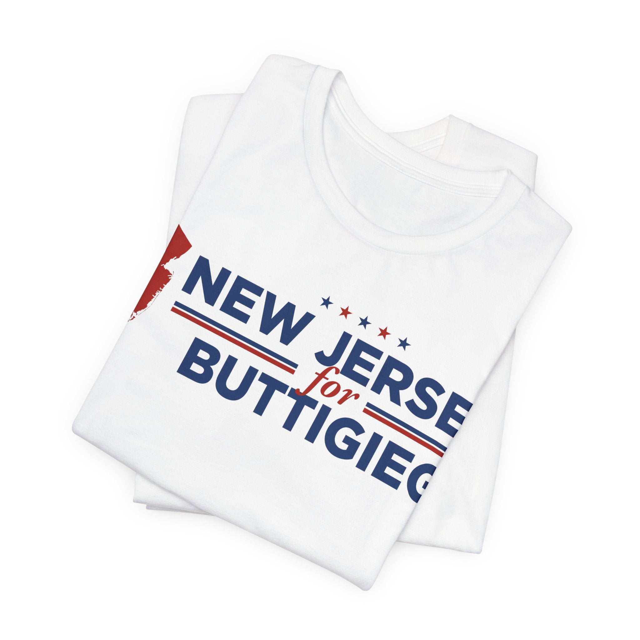 New Jersey for Pete Buttigieg for President Campaign T-Shirt 2028
