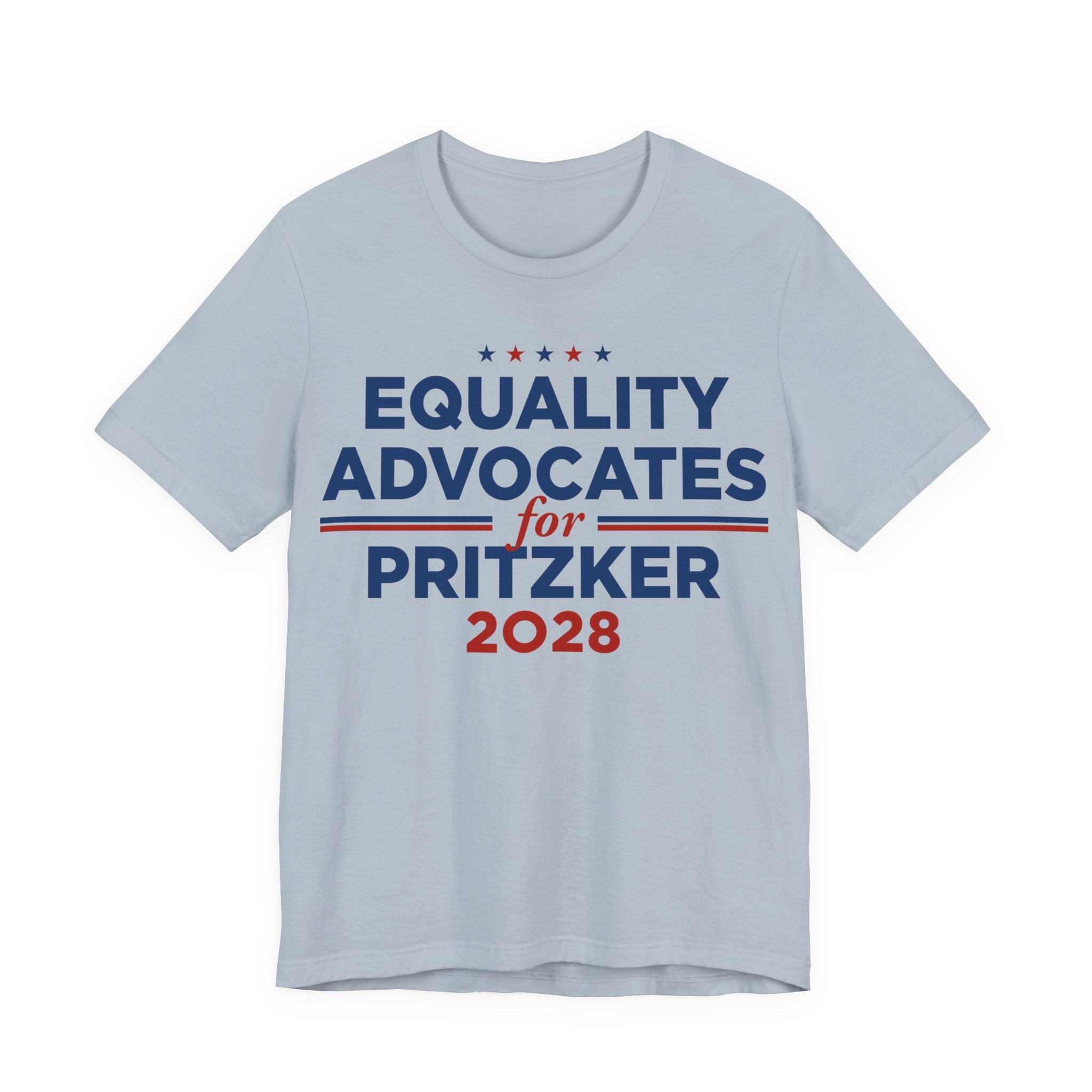Equality Advocates for J.B. Pritzker for President Campaign T-Shirt 2028