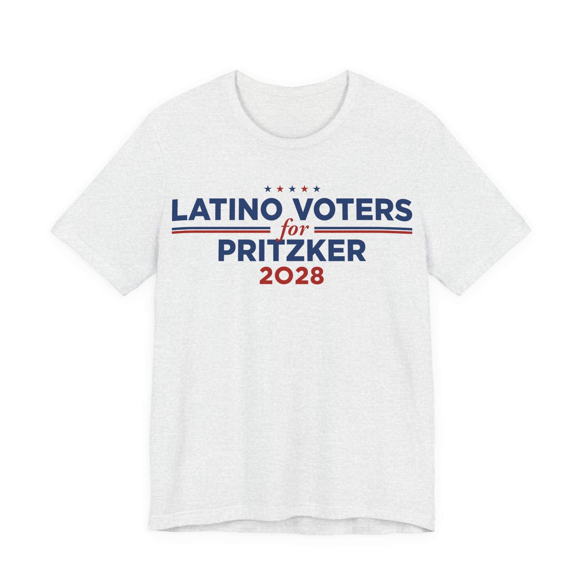 Latino Voters for J.B. Pritzker for President Campaign T-Shirt 2028