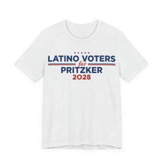 Latino Voters for J.B. Pritzker for President Campaign T-Shirt 2028