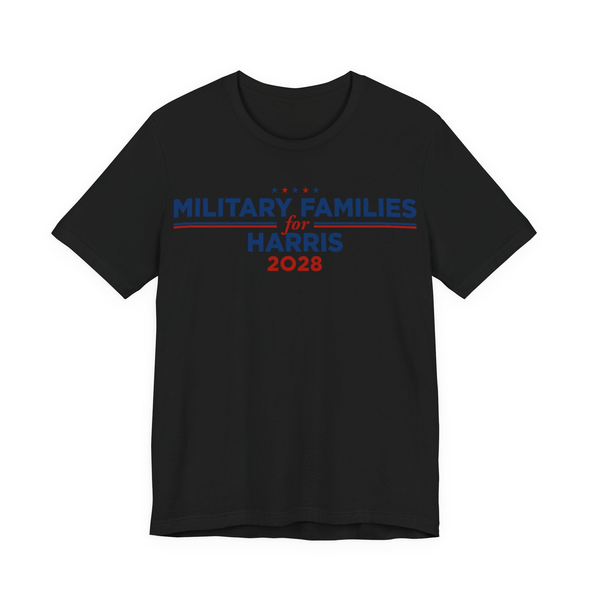 Military Families for Kamala Harris for President Campaign T-Shirt 2028