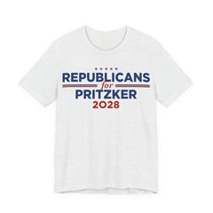 Republicans for J.B. Pritzker for President Campaign T-Shirt 2028