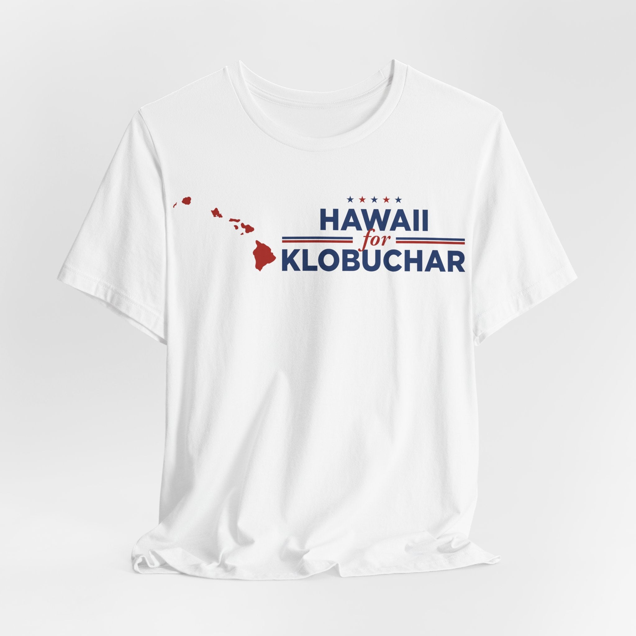 Hawaii for Amy Klobuchar for President Campaign T-Shirt 2028