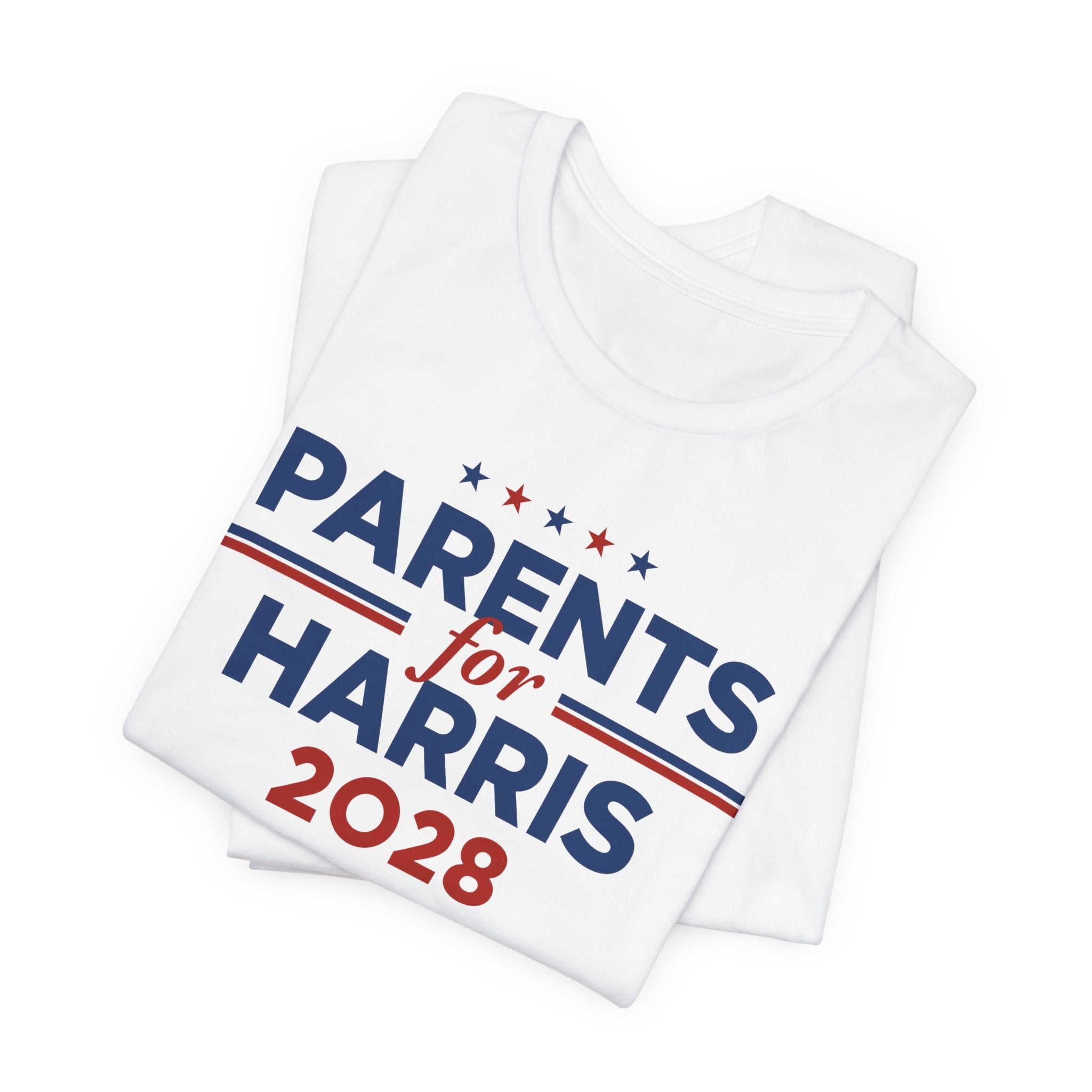 Parents for Kamala Harris for President Campaign T-Shirt 2028