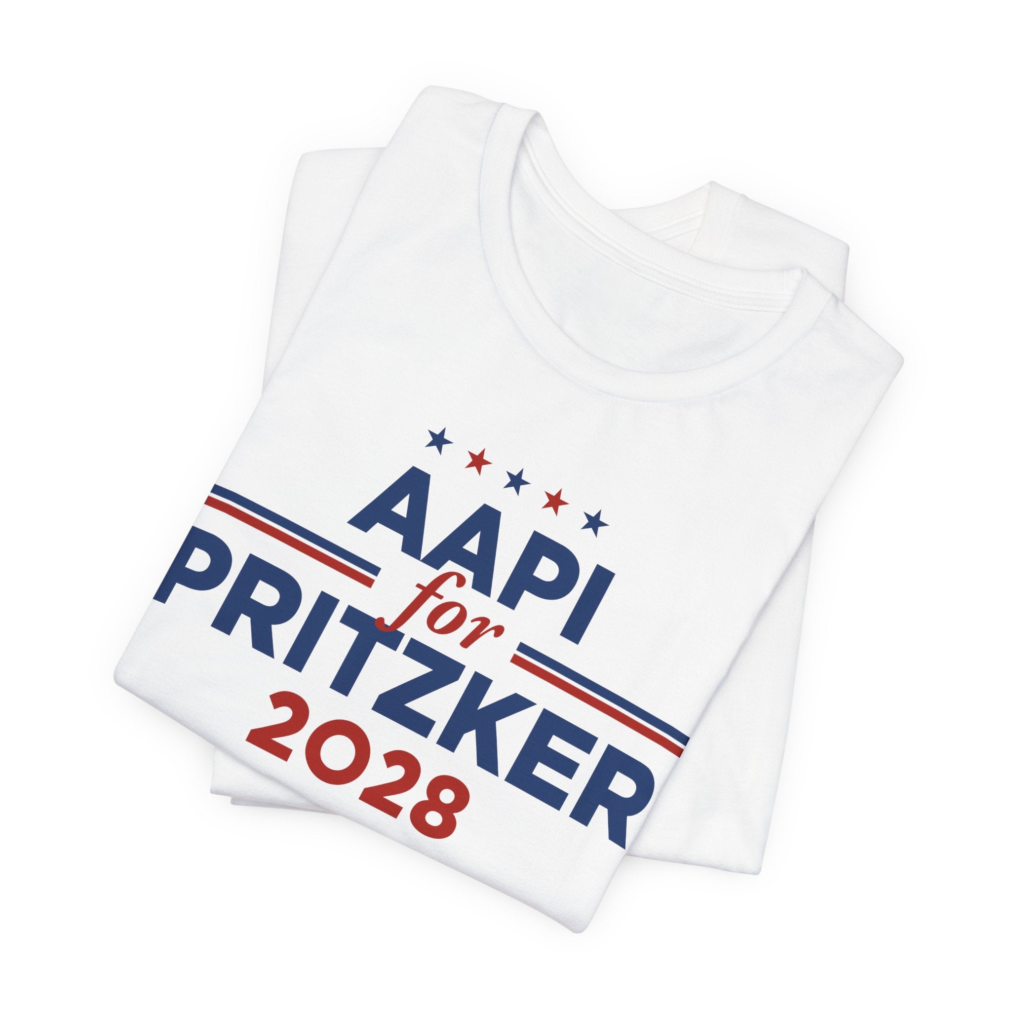 AAPI Asian American and Pacific Islander for J.B. Priztker Campaign T-Shirt for President 2028