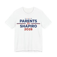 Parents for Josh Shapiro for President Campaign T-Shirt 2028