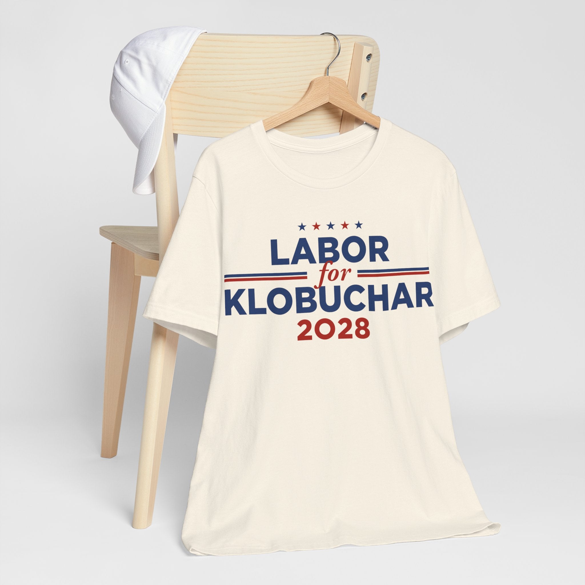 Labor for Amy Klobuchar for President Campaign T-Shirt 2028
