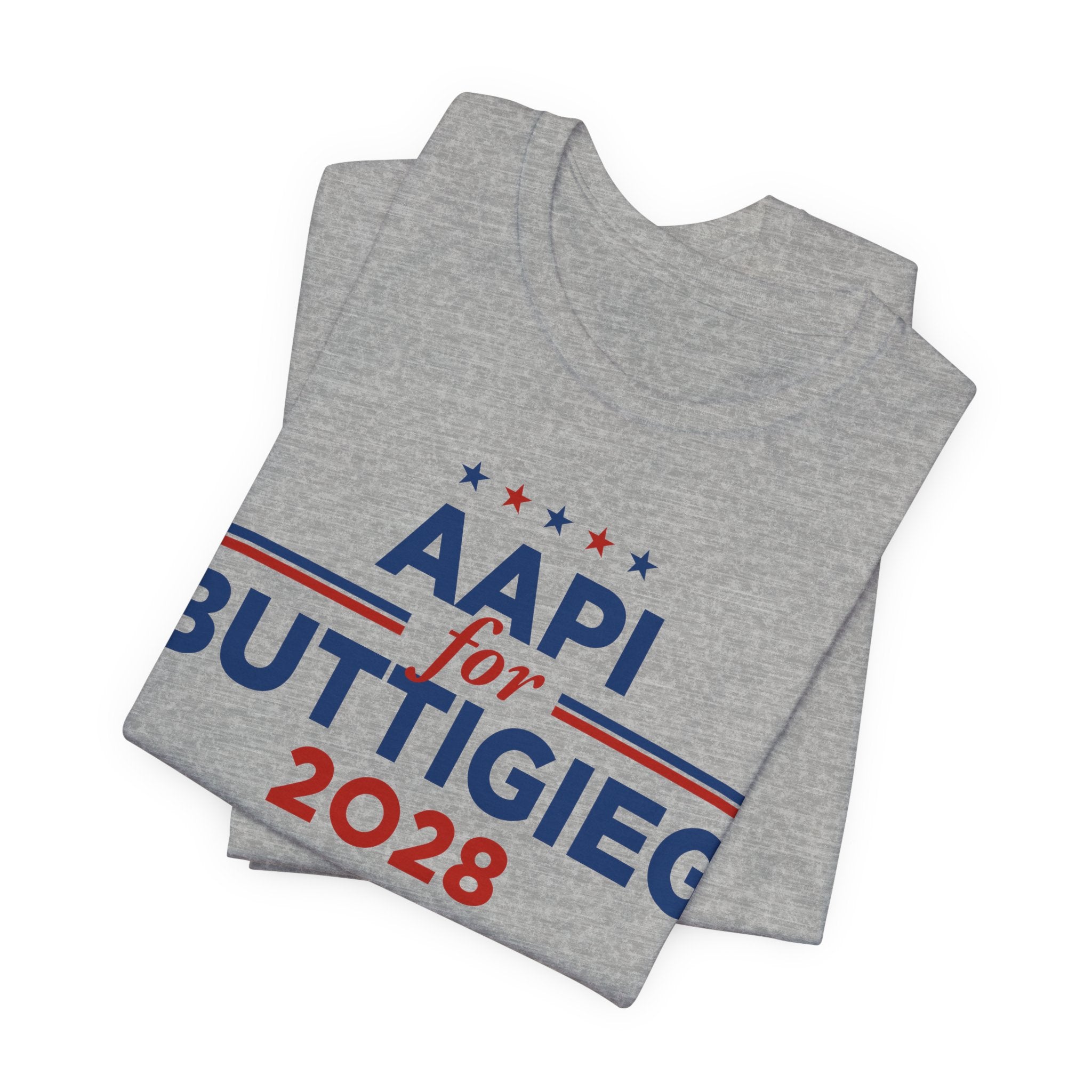 AAPI Asian American and Pacific Islander for Pete Buttigieg Campaign T-Shirt for President 2028