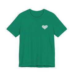 She/Her Heart Pronoun T-Shirt – Minimalist Chest Graphic Tee