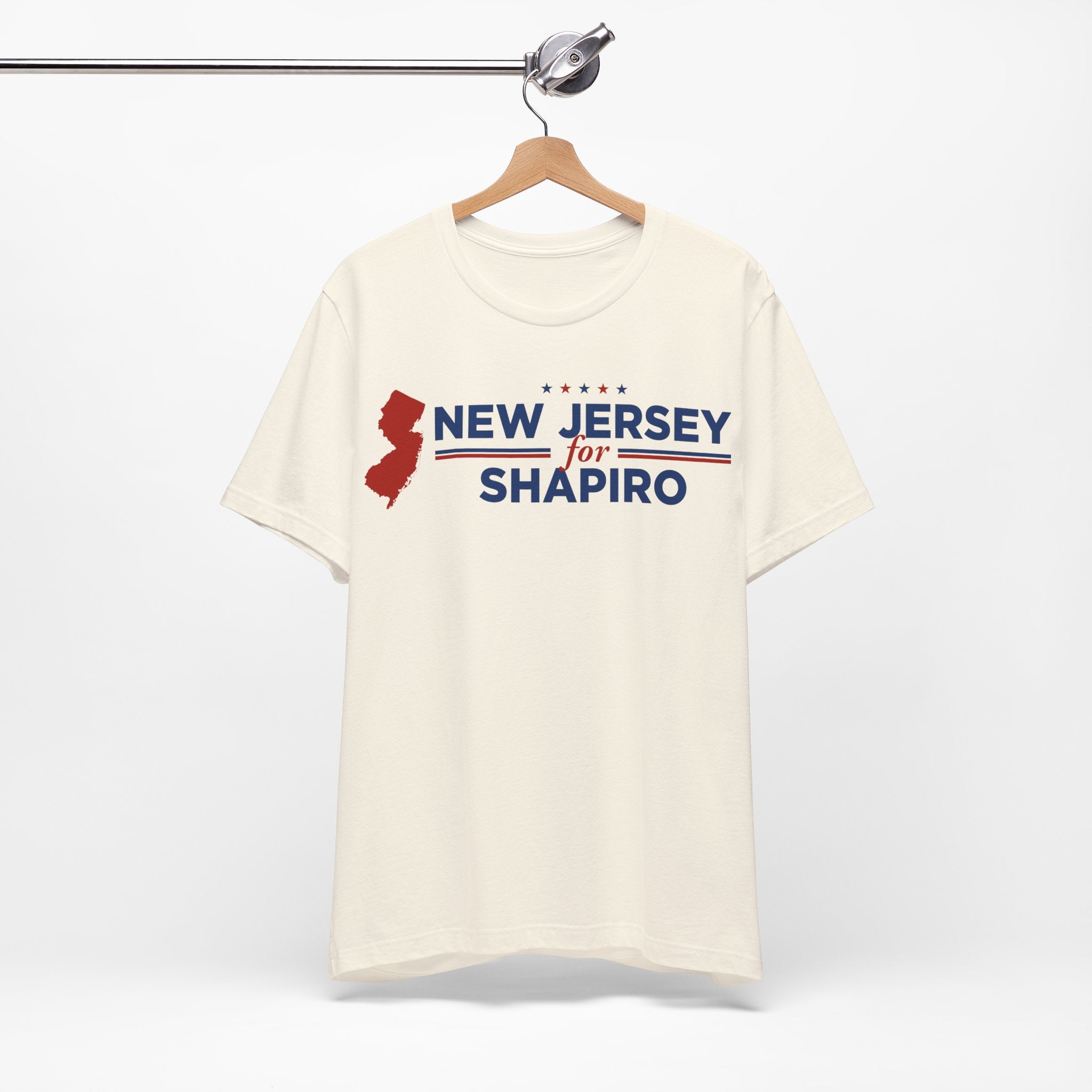 New Jersey for Josh Shapiro for President Campaign T-Shirt 2028