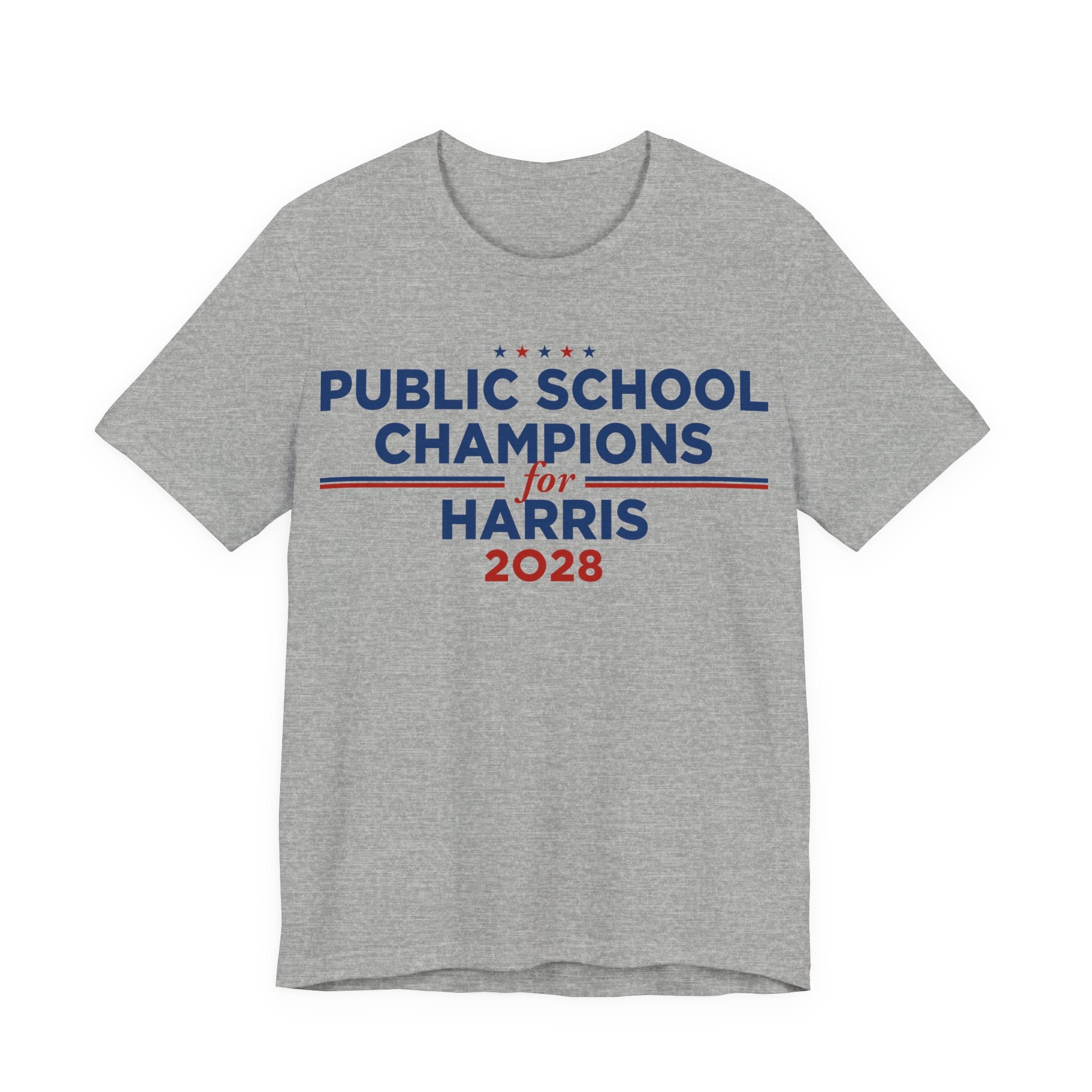 Public School Champions for Kamala Harris for President Campaign T-Shirt 2028