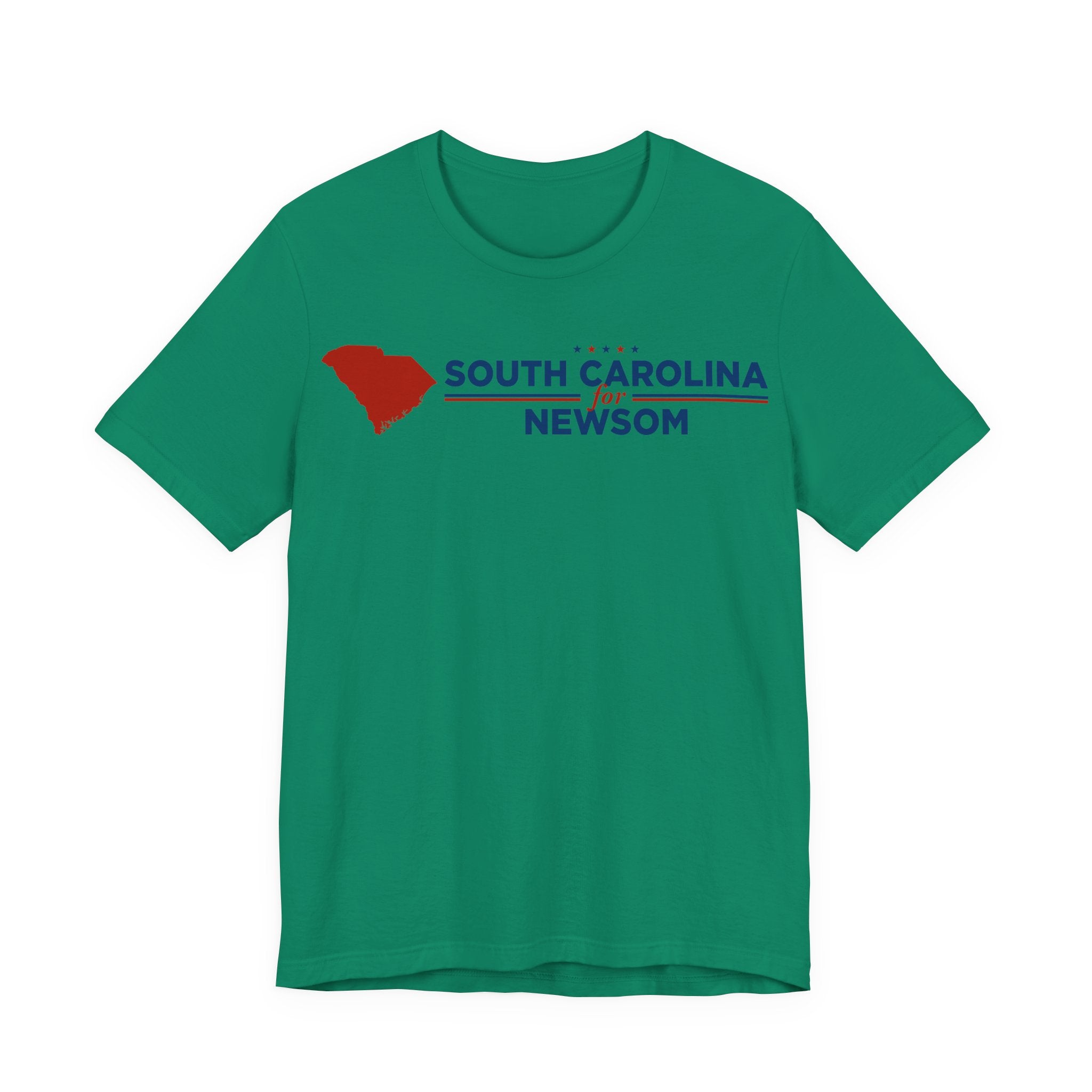 South Carolina for Gavin Newsom for President Campaign T-Shirt 2028