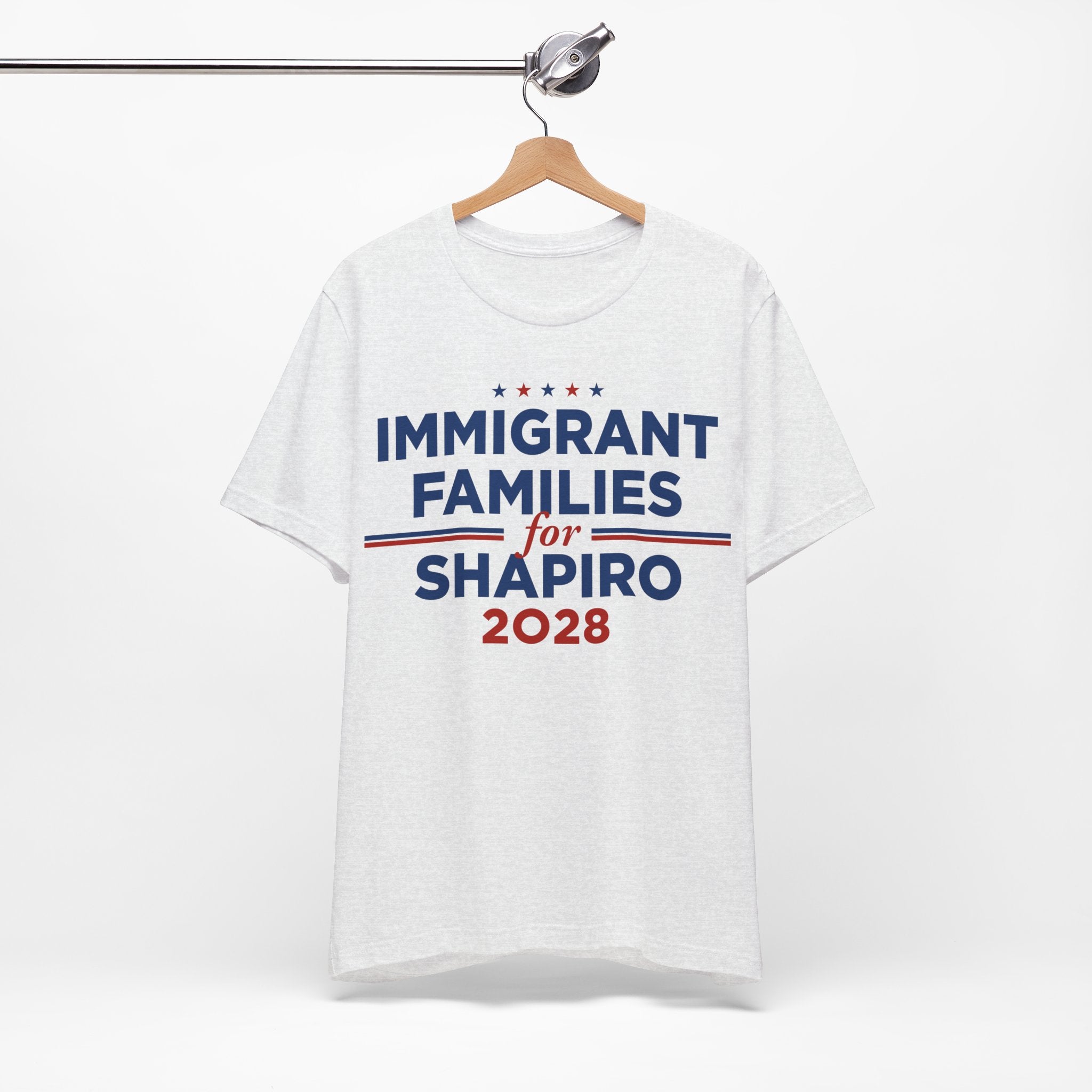 Immigrant Families for Josh Shapiro for President Campaign T-Shirt 2028
