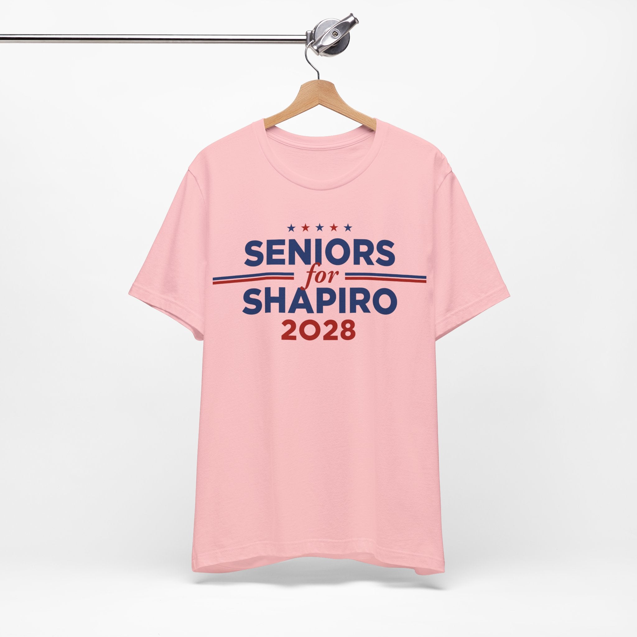 Seniors for Josh Shapiro for President Campaign T-Shirt 2028