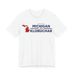 Michigan for Amy Klobuchar for President Campaign T-Shirt 2028