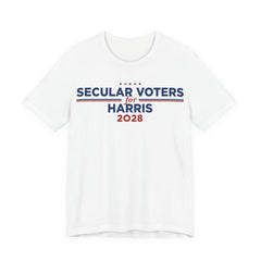 Secular Voters for Kamala Harris for President Campaign T-Shirt 2028