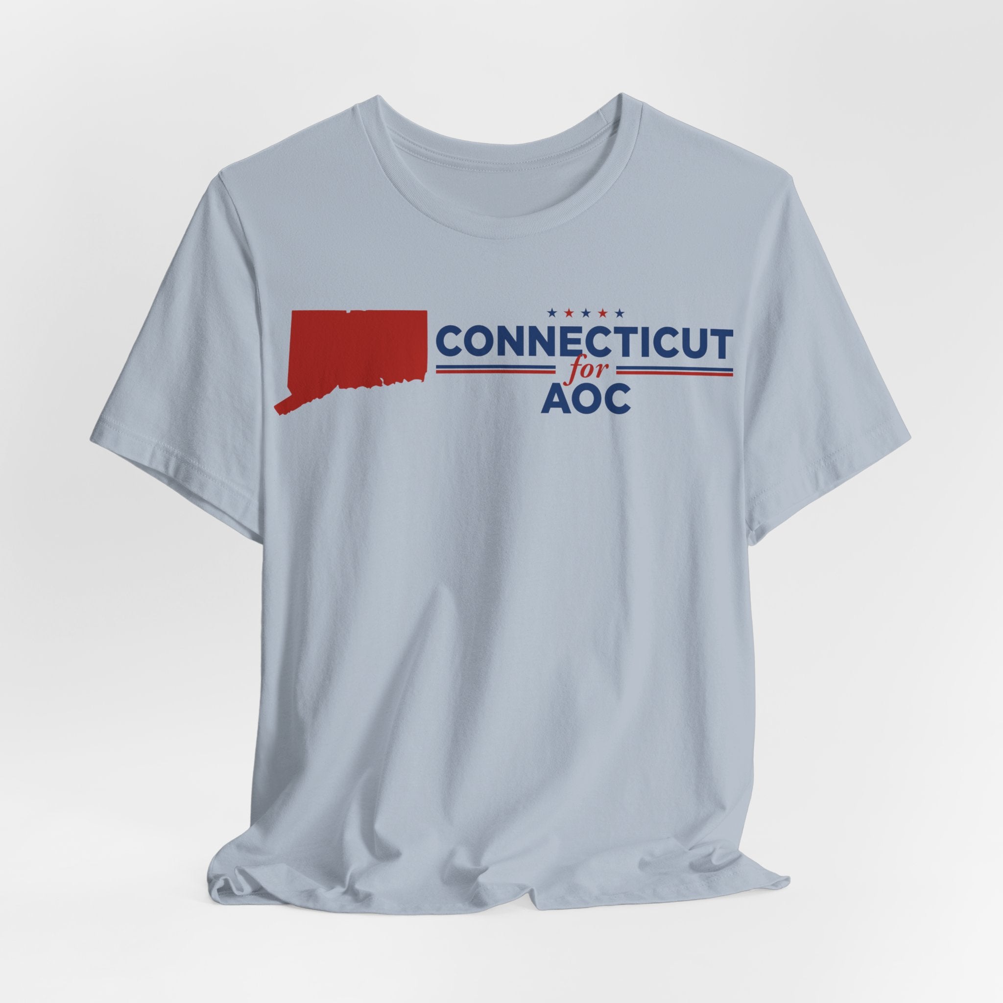 Connecticut for AOC for President Campaign T-Shirt 2028