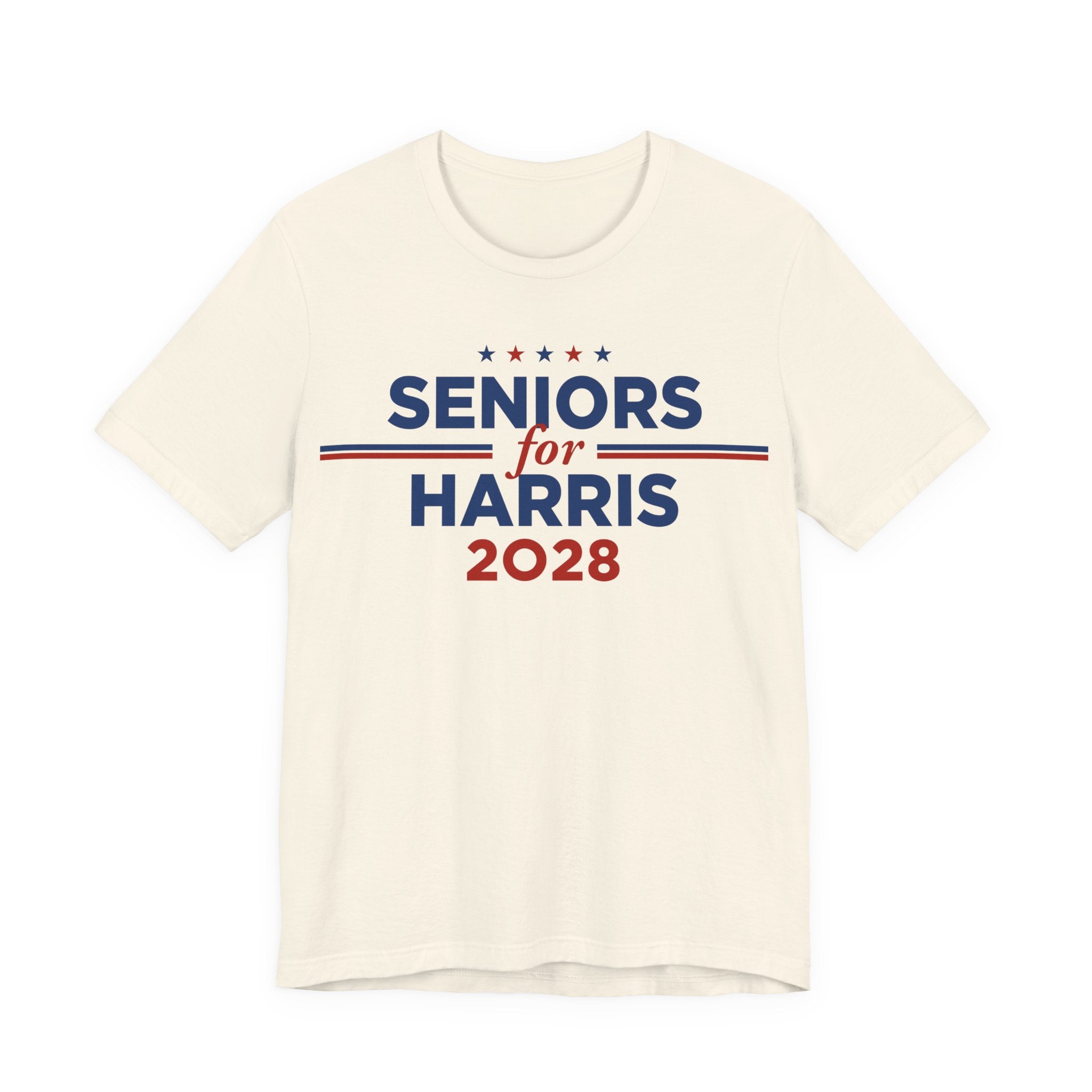Seniors for Kamala Harris for President Campaign T-Shirt 2028