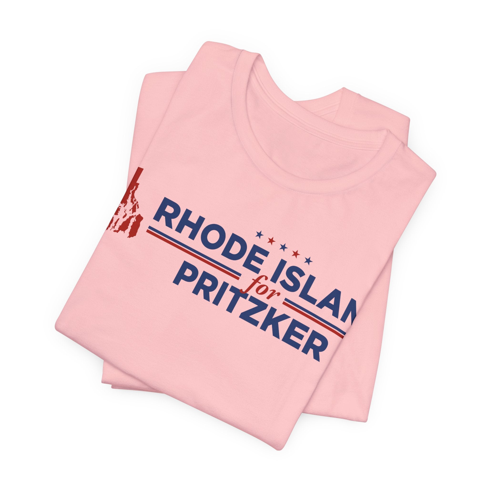 Rhode Island for J.B. Pritzker for President Campaign T-Shirt 2028