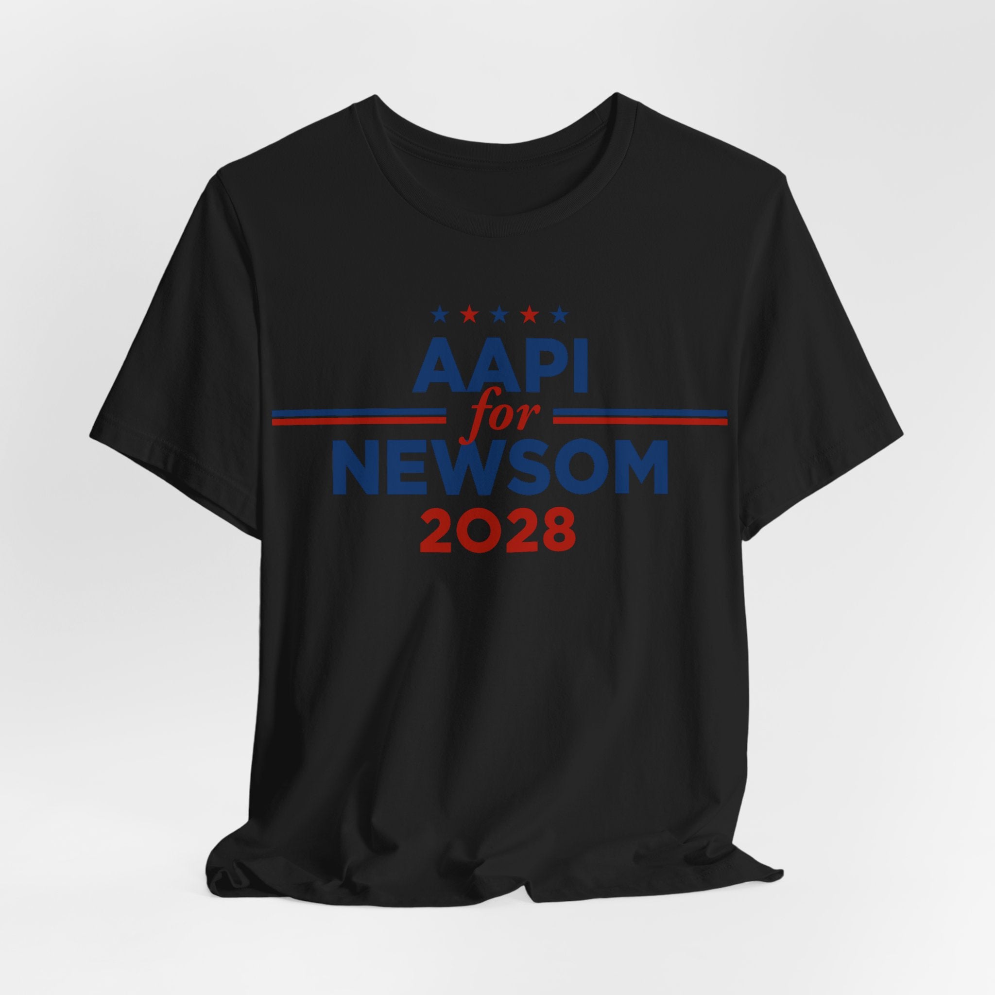 AAPI Asian American and Pacific Islander for Gavin Newsom Campaign T-Shirt for President 2028