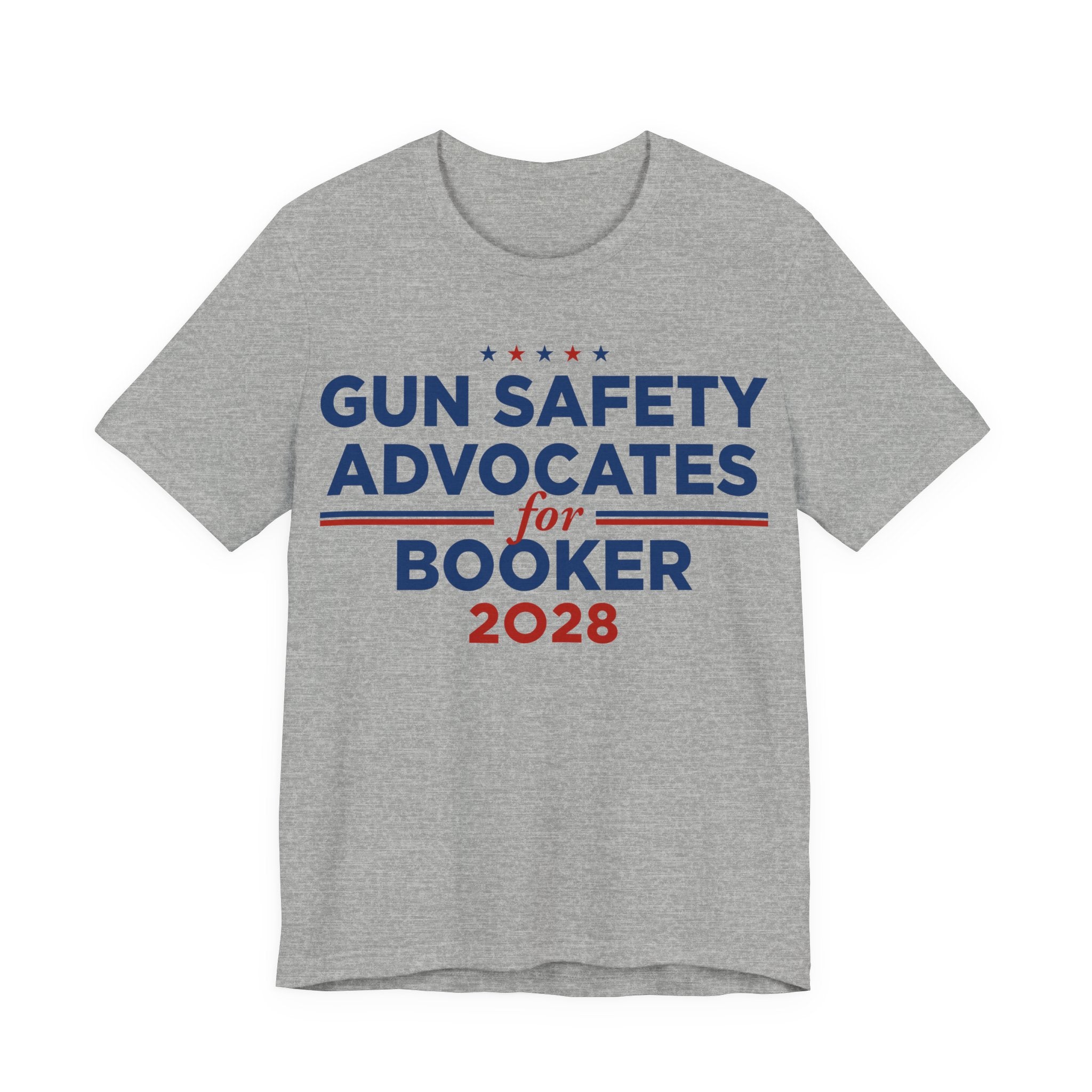 Gun Safety Advocates for Cory Booker for President Campaign T-Shirt 2028