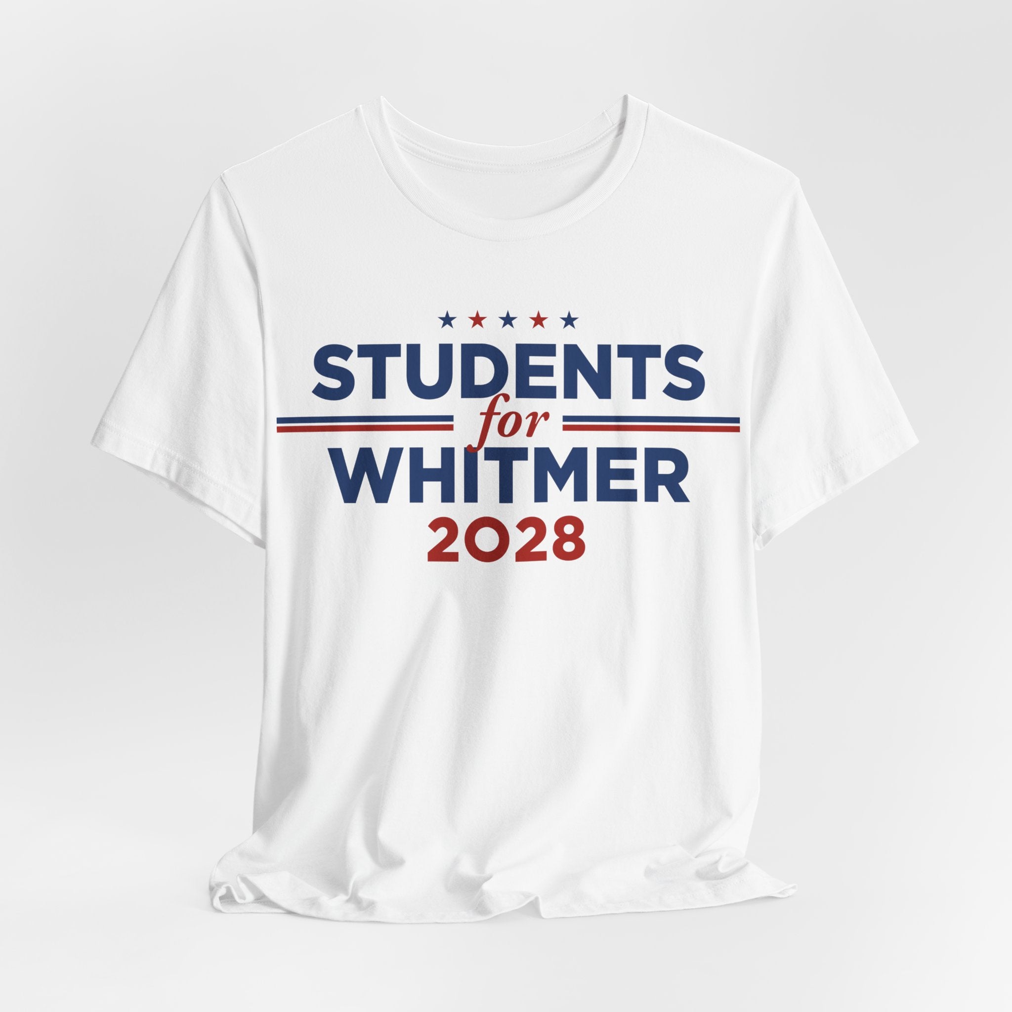 Students for Gretchen Whitmer for President Campaign T-Shirt 2028