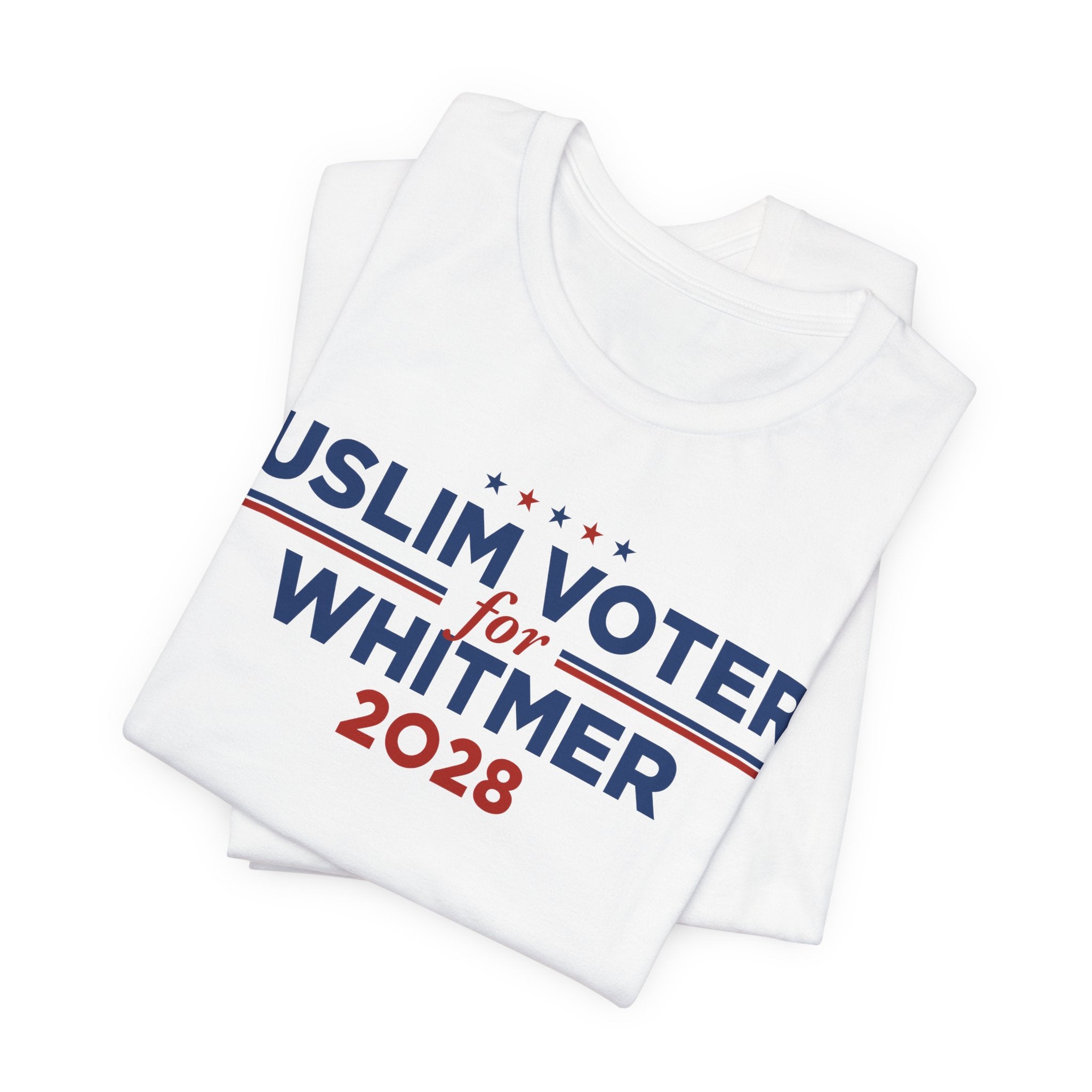 Muslim Voters for Gretchen Whitmer for President Campaign T-Shirt 2028