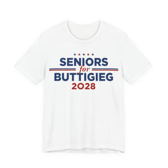 Seniors for Pete Buttigieg for President Campaign T-Shirt 2028