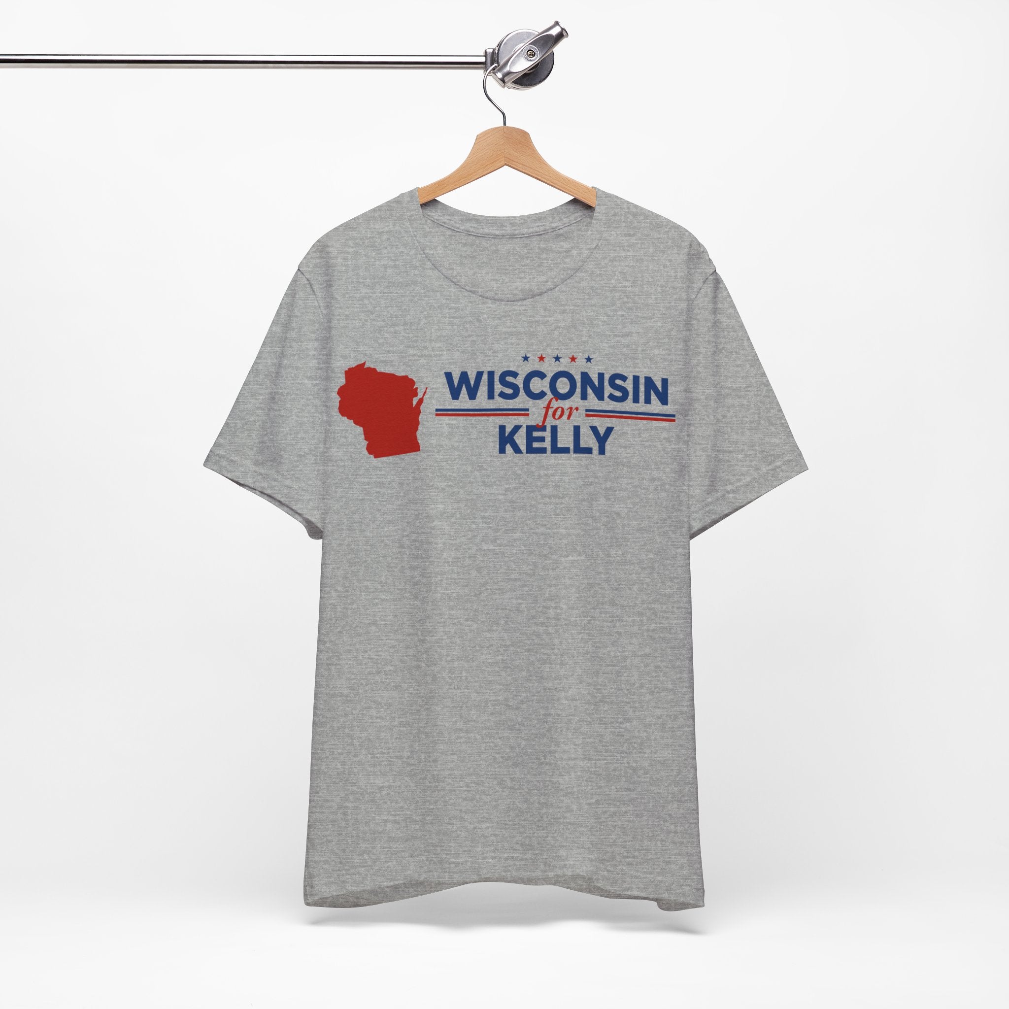 Wisconsin for Mark Kelly for President Campaign T-Shirt 2028