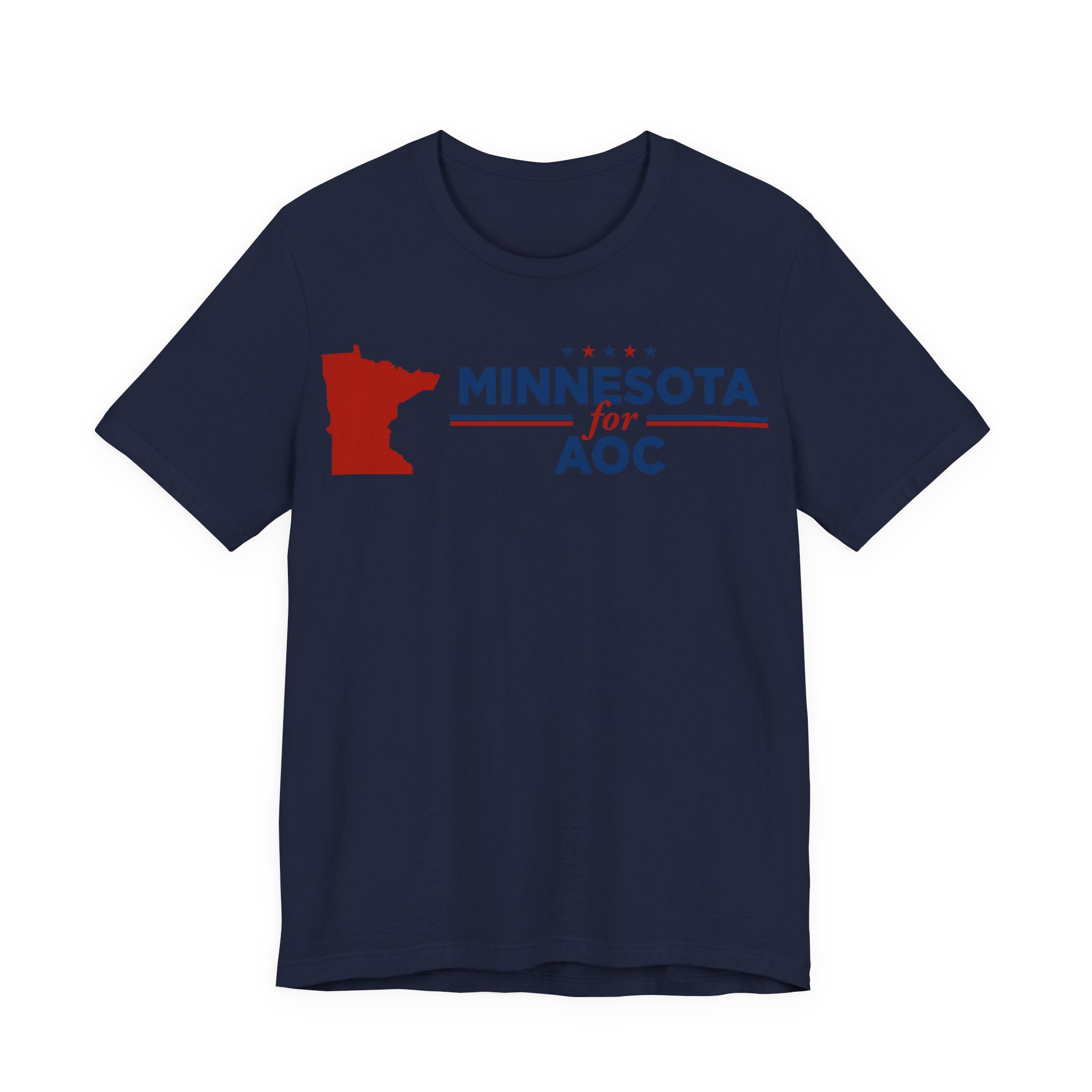 Minnesota for AOC for President Campaign T-Shirt 2028