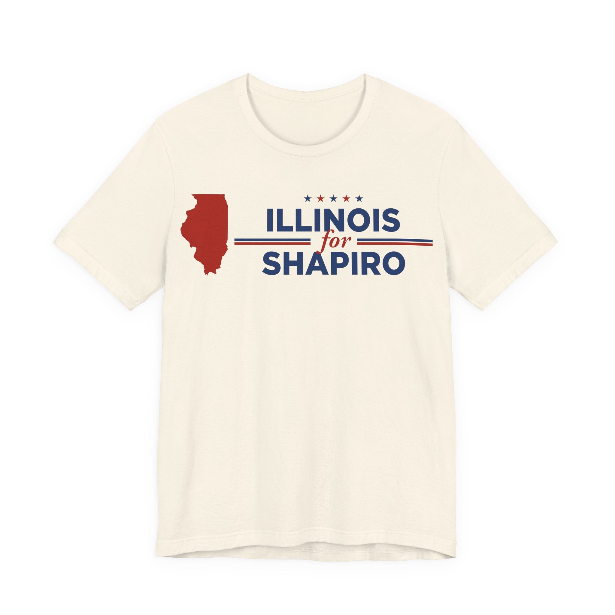 Illinois for Josh Shapiro for President Campaign T-Shirt 2028