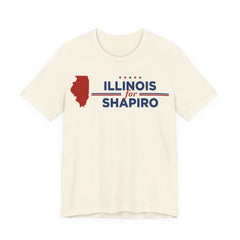 Illinois for Josh Shapiro for President Campaign T-Shirt 2028