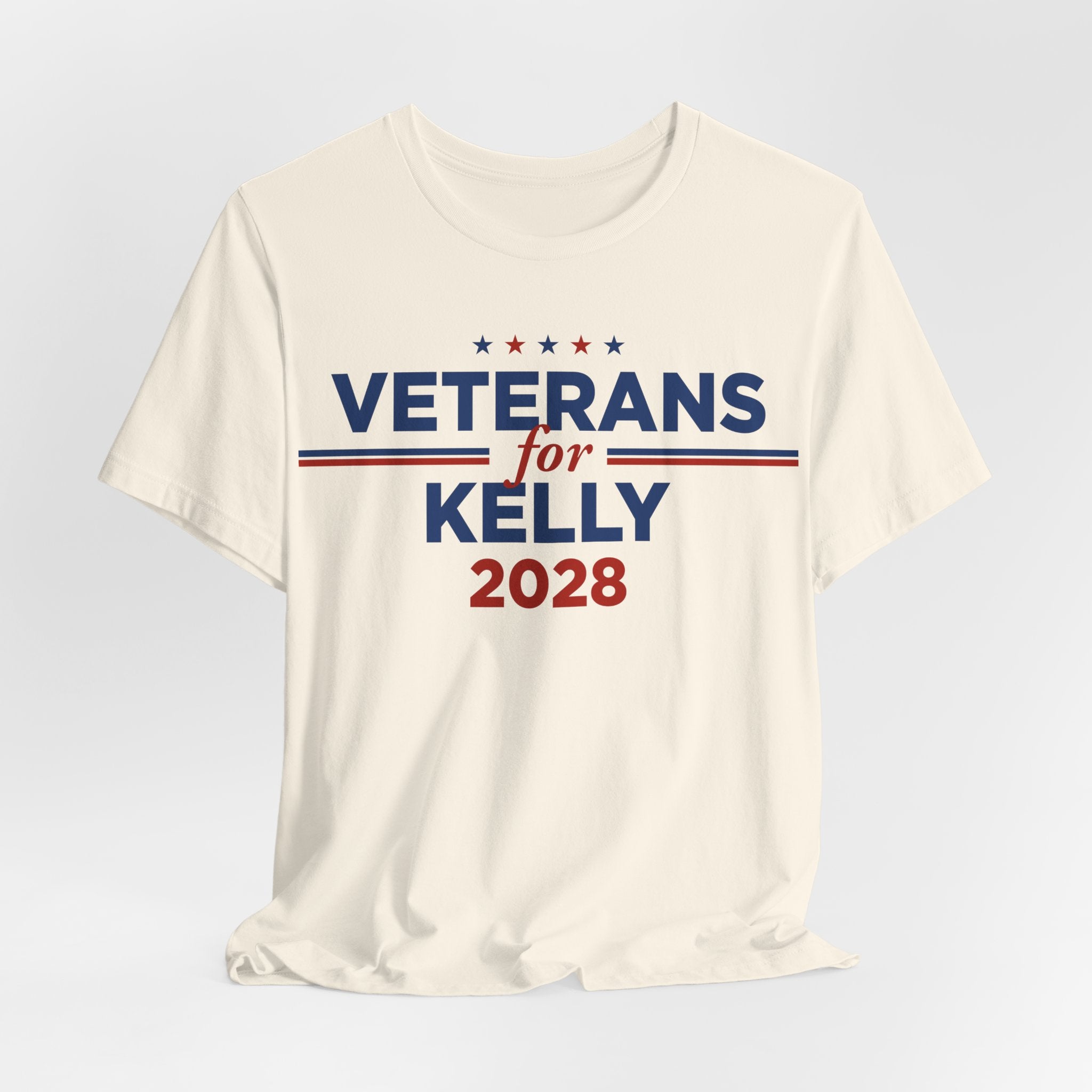 Veterans for Mark Kelly for President Campaign T-Shirt 2028