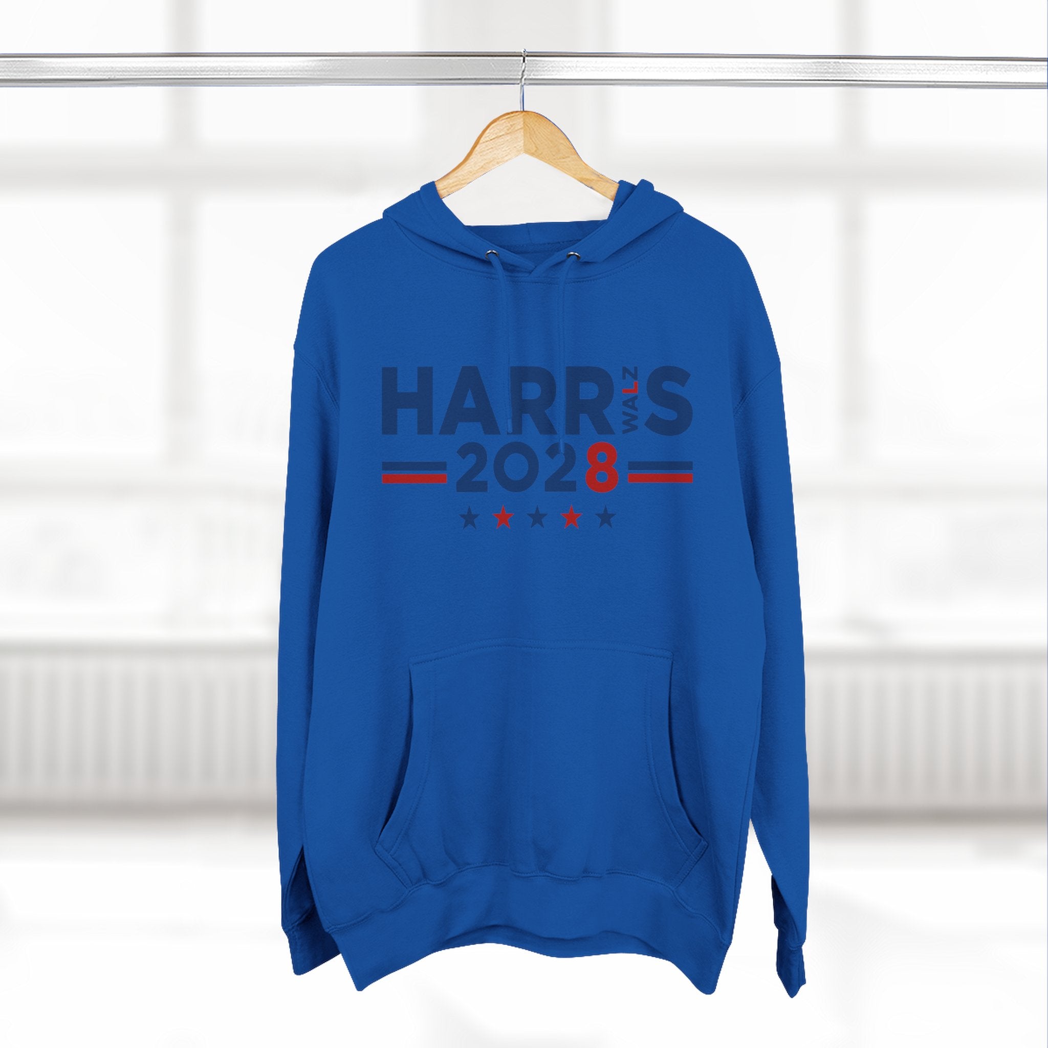 Premium Kamala Harris Tim Walz 2028 Pullover Hoodie