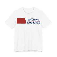 Wyoming for Amy Klobuchar for President Campaign T-Shirt 2028