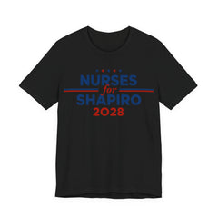 Nurses for Josh Shapiro for President Campaign T-Shirt 2028