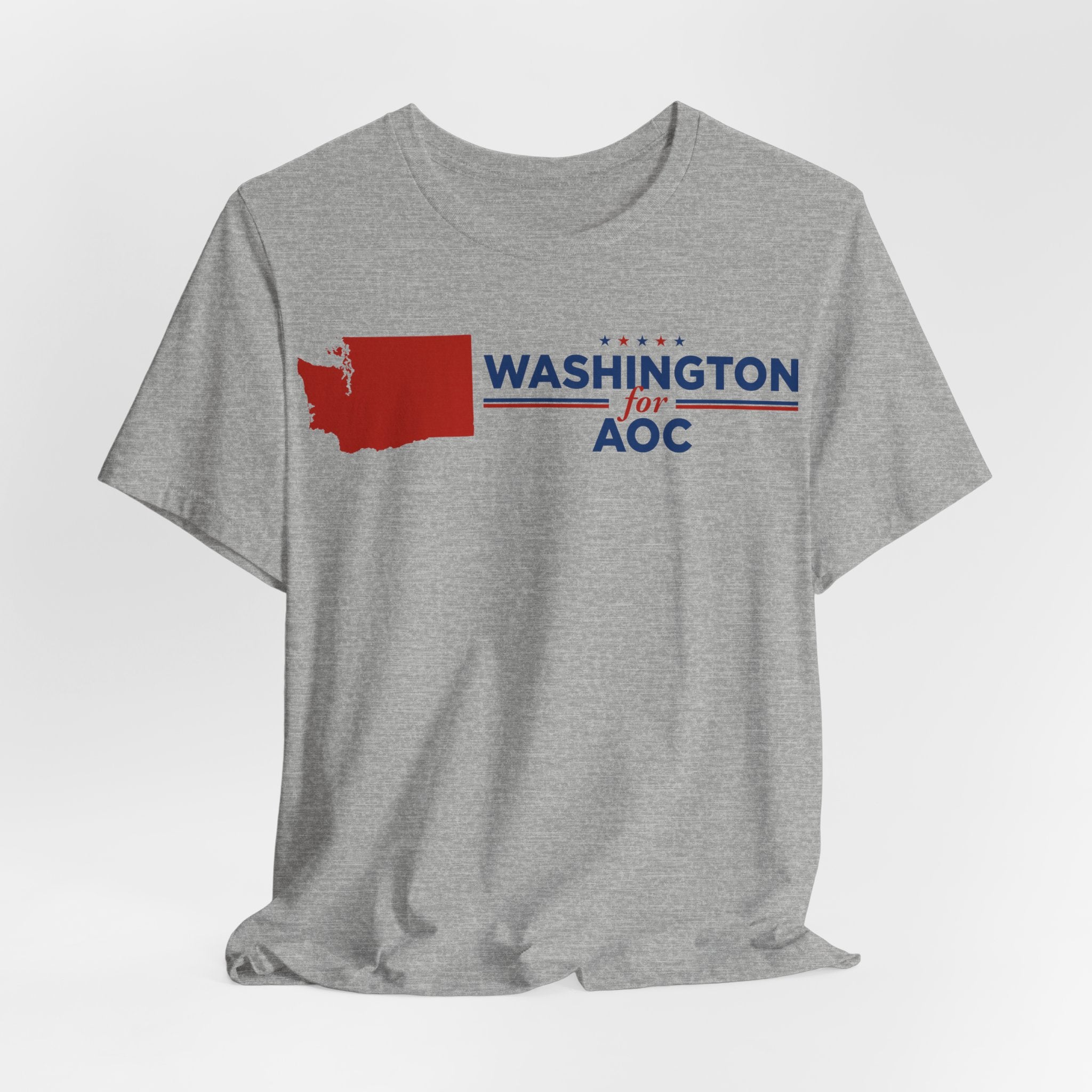 Washington for AOC for President Campaign T-Shirt 2028