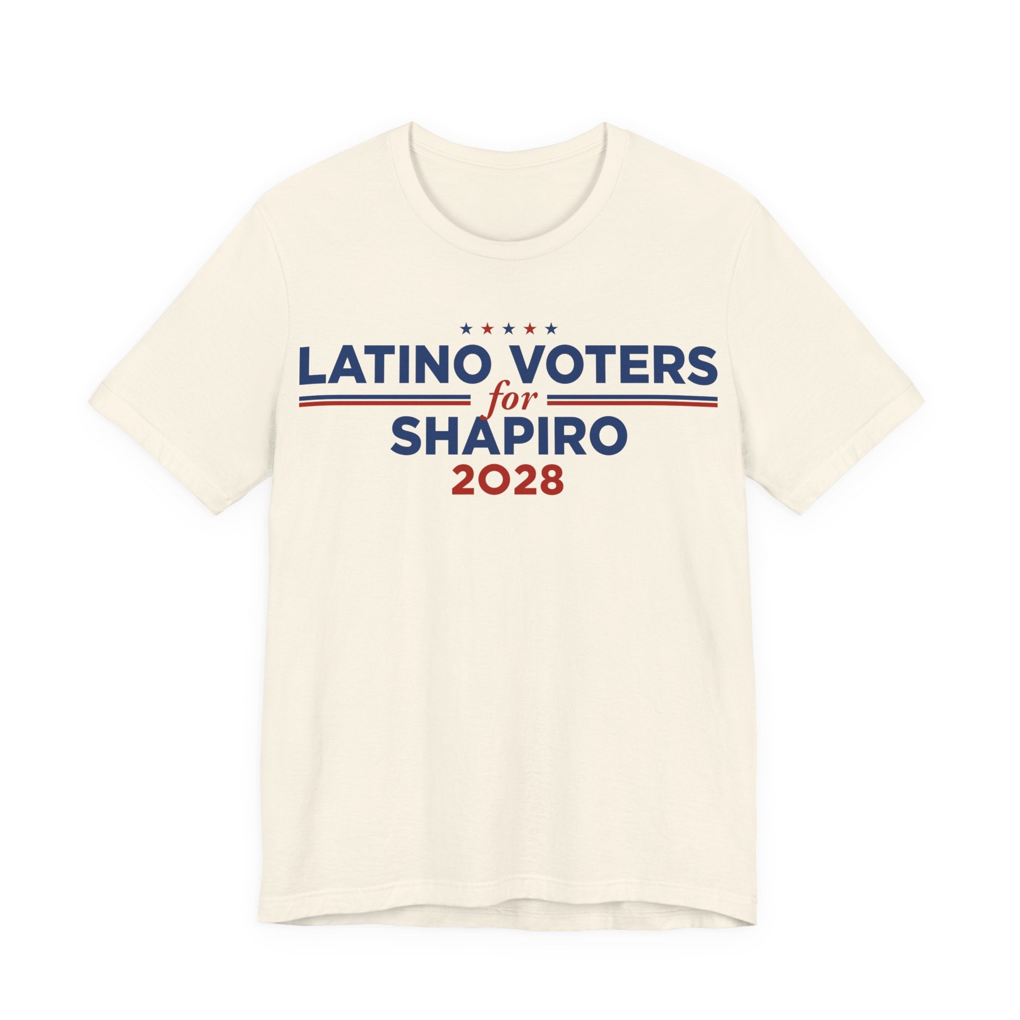 Latino Voters for Josh Shapiro for President Campaign T-Shirt 2028