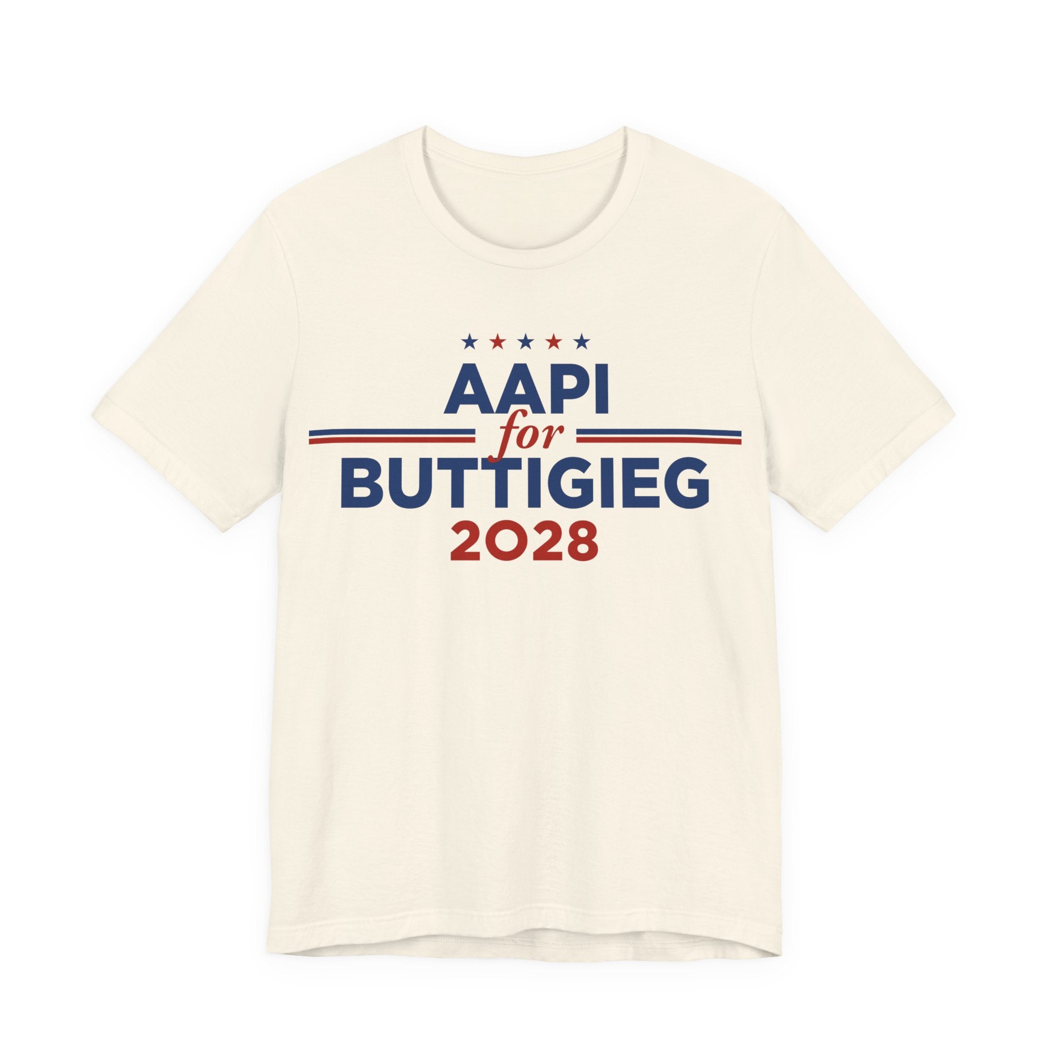 AAPI Asian American and Pacific Islander for Pete Buttigieg Campaign T-Shirt for President 2028