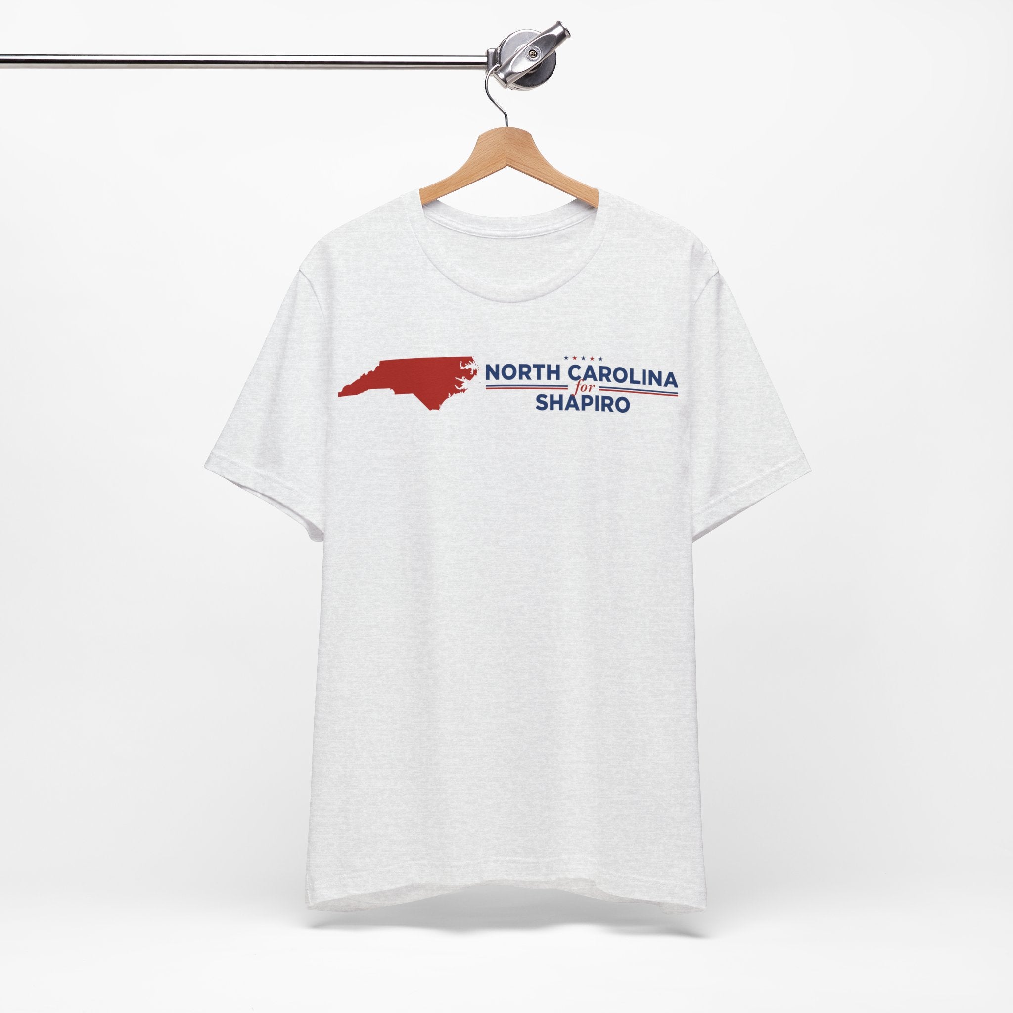 North Carolina for Josh Shapiro for President Campaign T-Shirt 2028
