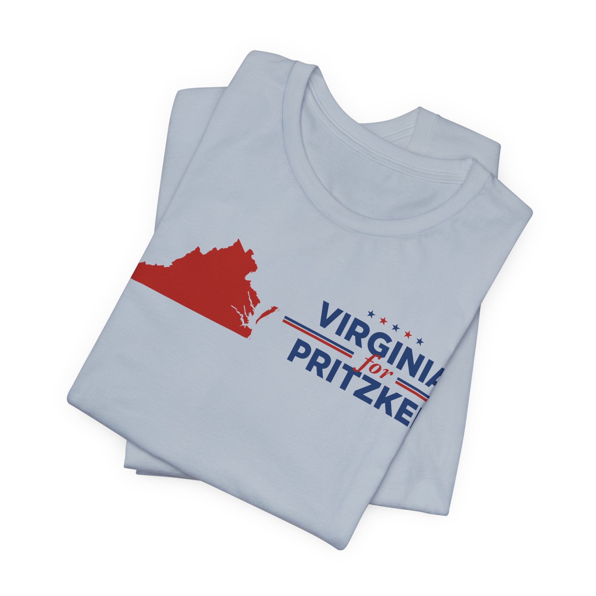 Virginia for J.B. Pritzker for President Campaign T-Shirt 2028