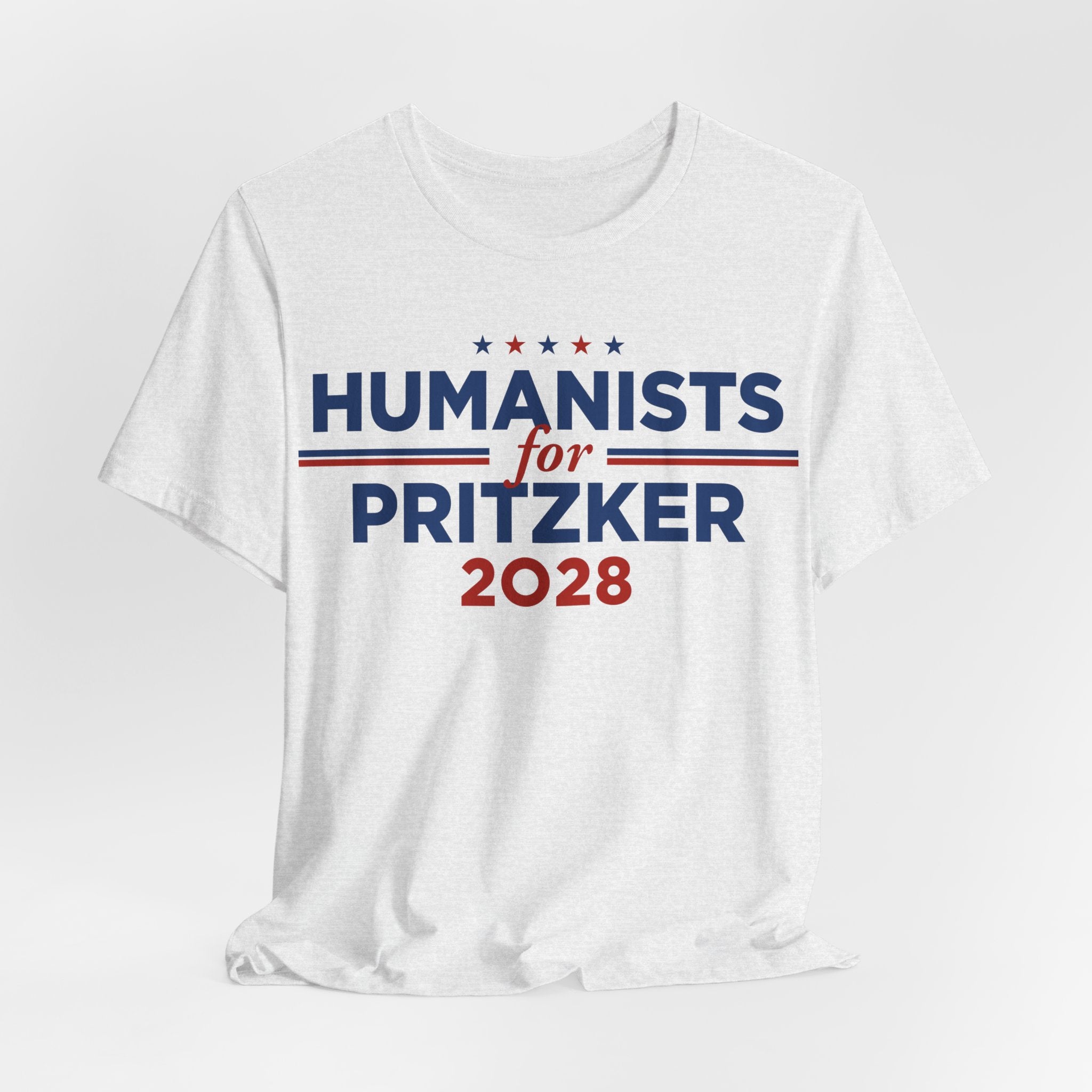 Humanists for J.B. Pritzker for President Campaign T-Shirt 2028