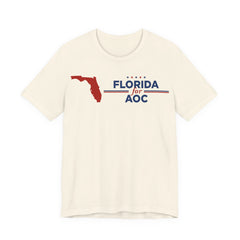 Florida for AOC for President Campaign T-Shirt 2028