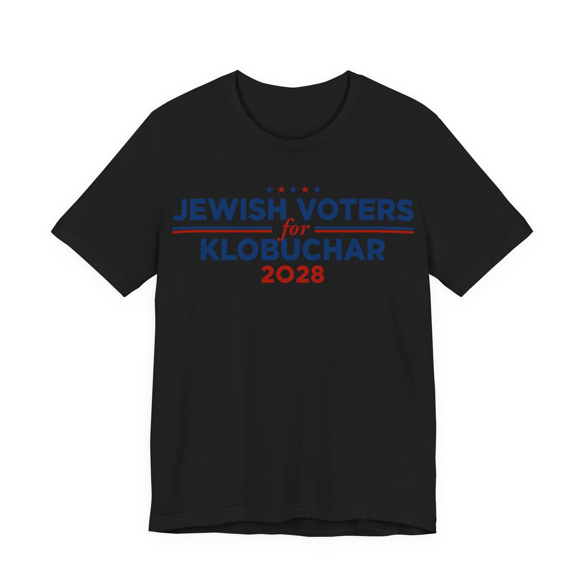Jewish Voters for Amy Klobuchar for President Campaign T-Shirt 2028