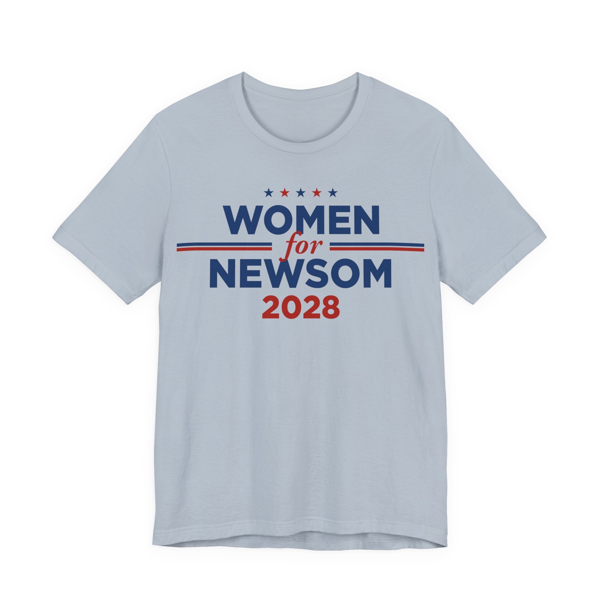 Women for Gavin Newsom for President Campaign T-Shirt 2028