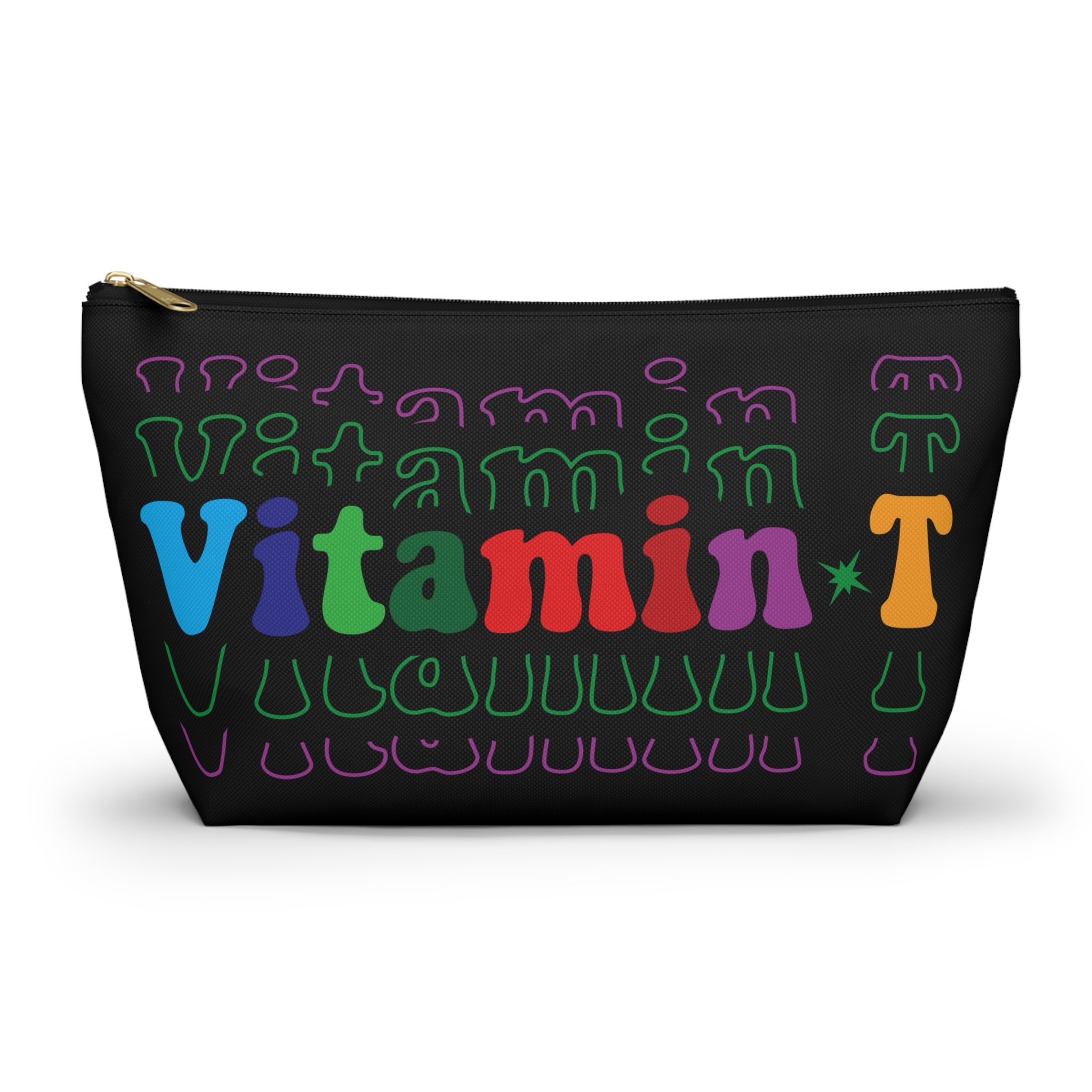 Vitamin T Testosterone Storage Bag (T-Bottom) — FTM / Transmasc HRT Organizer