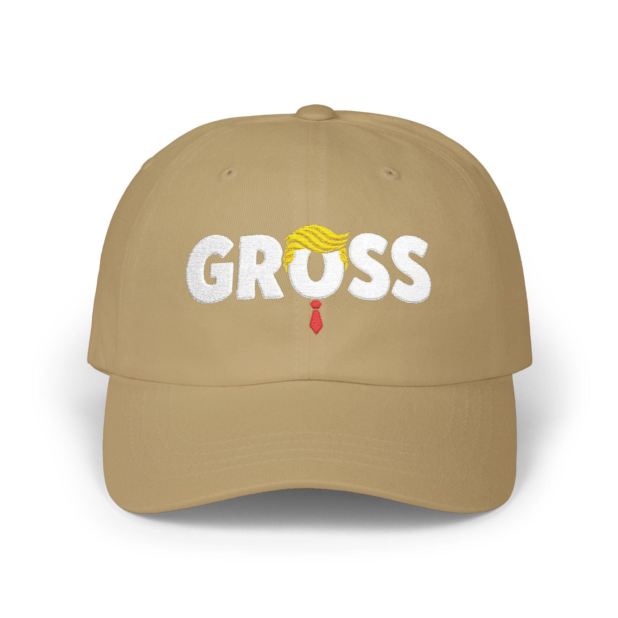 GROSS Embroidered Classic Dad Cap — Funny Anti-Trump Political Statement Baseball Cap